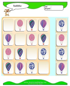 Sudoku Çocuk Bulmacaları